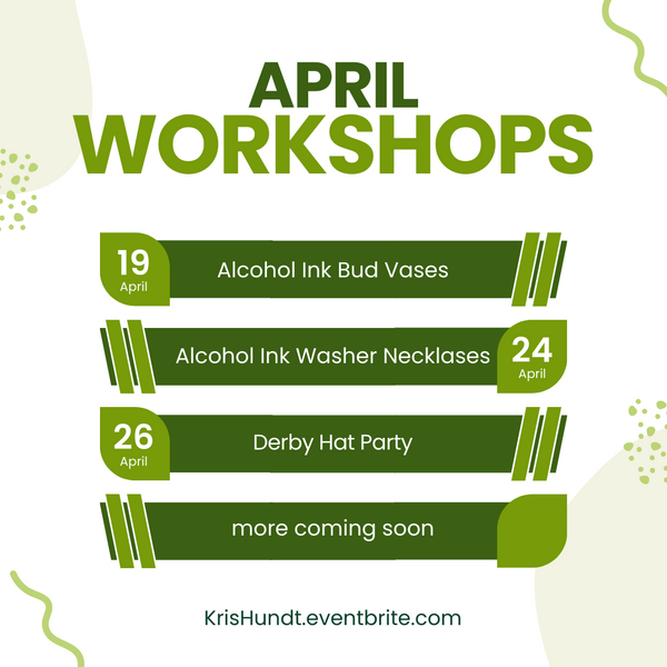 April Workshops with Kris Hundt