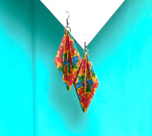 Load image into Gallery viewer, Origami earring baubles in various designs and colors
