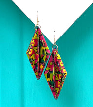 Load image into Gallery viewer, Origami earring baubles in various designs and colors
