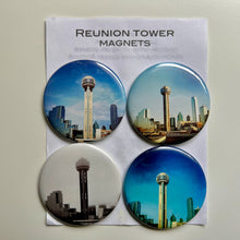 Load image into Gallery viewer, Refrigerator magnet sets, photography of Reunion Tower
